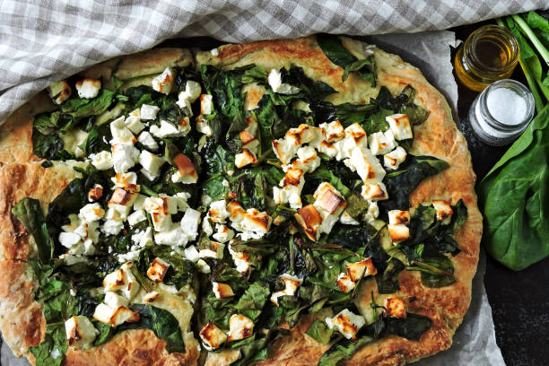 Easy Spinach & Feta Pizza Recipe – Quick, Healthy & Delicious Homemade Option