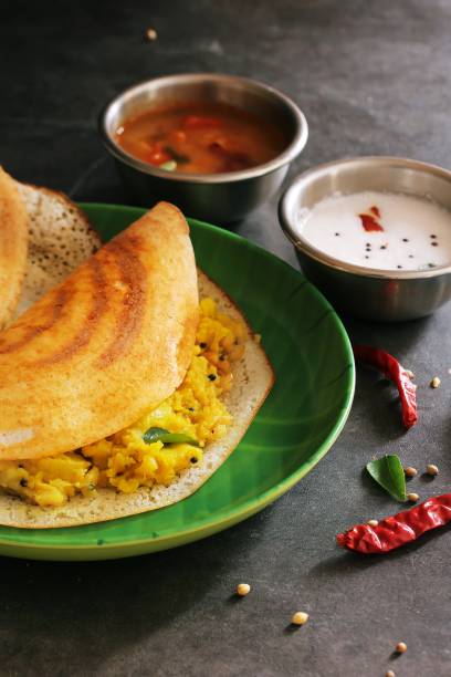 Masala Dosa Recipe | Crispy South Indian Potato-Stuffed Crepes